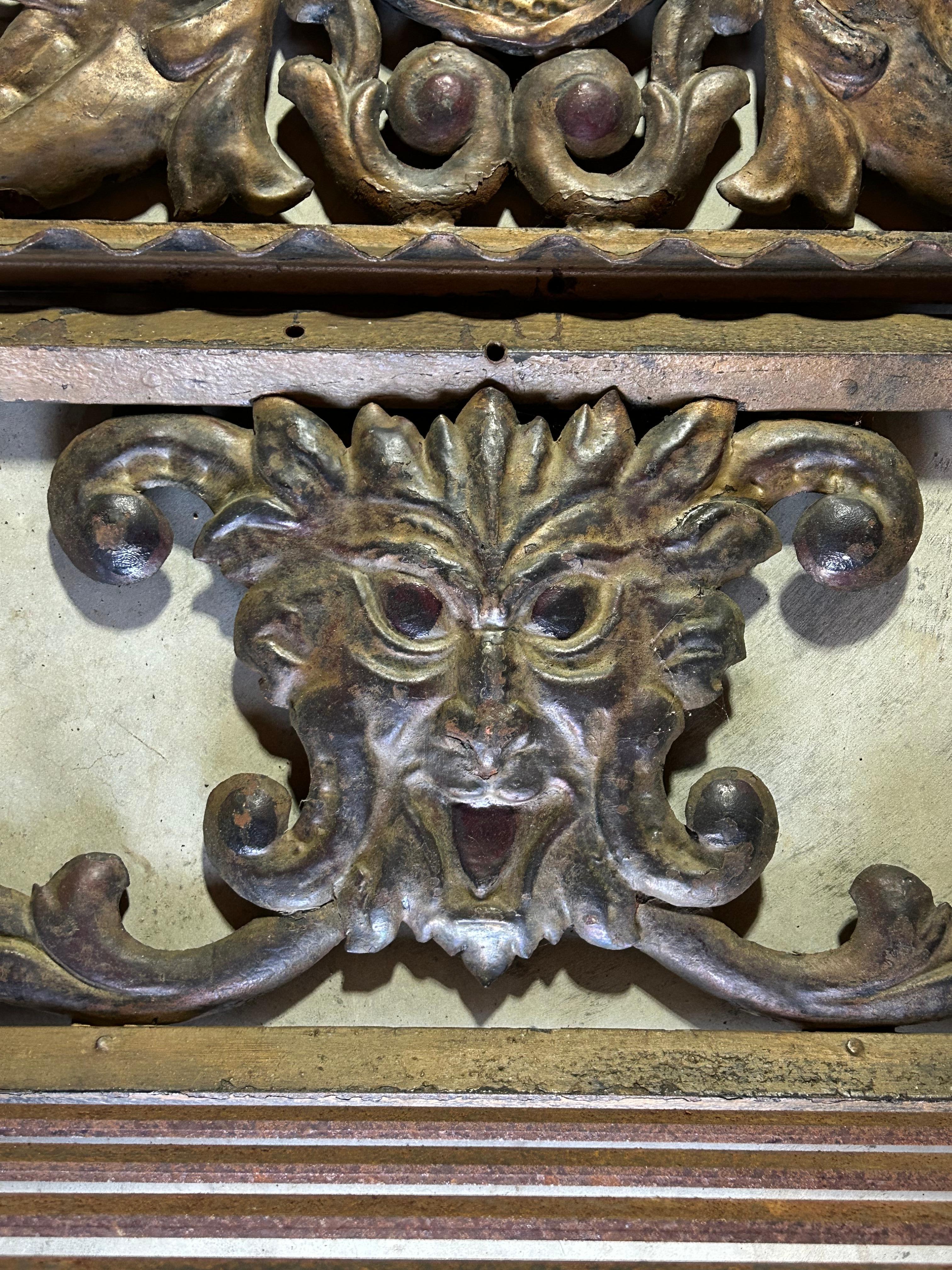 19th Century 19th c Architectural Entranceway Coat Rack For Sale
