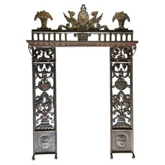 A.I.C. Porte-manteau d'entrée architectural du 19e siècle
