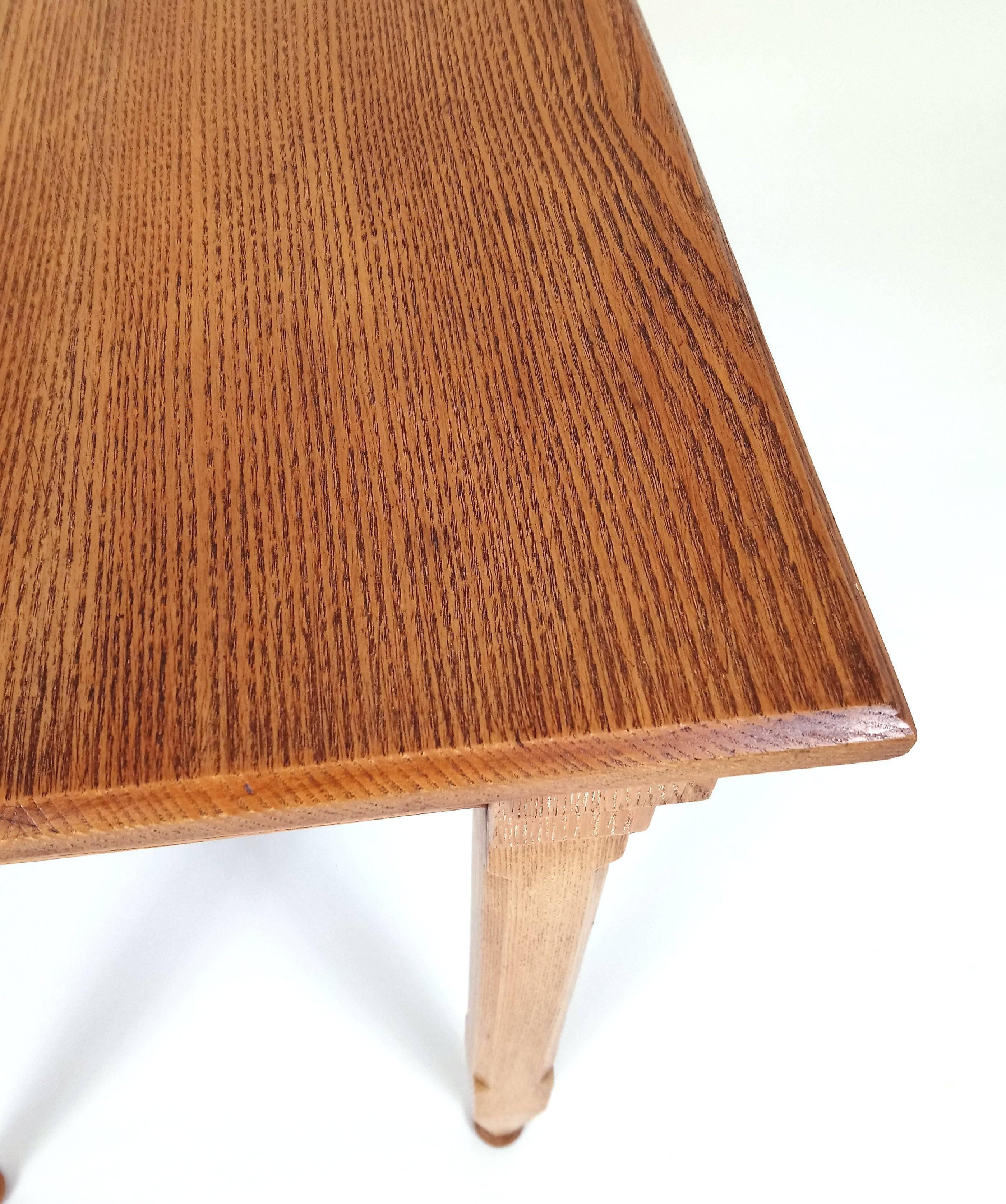 19th Century Arts & Craft Ash Side Table 7