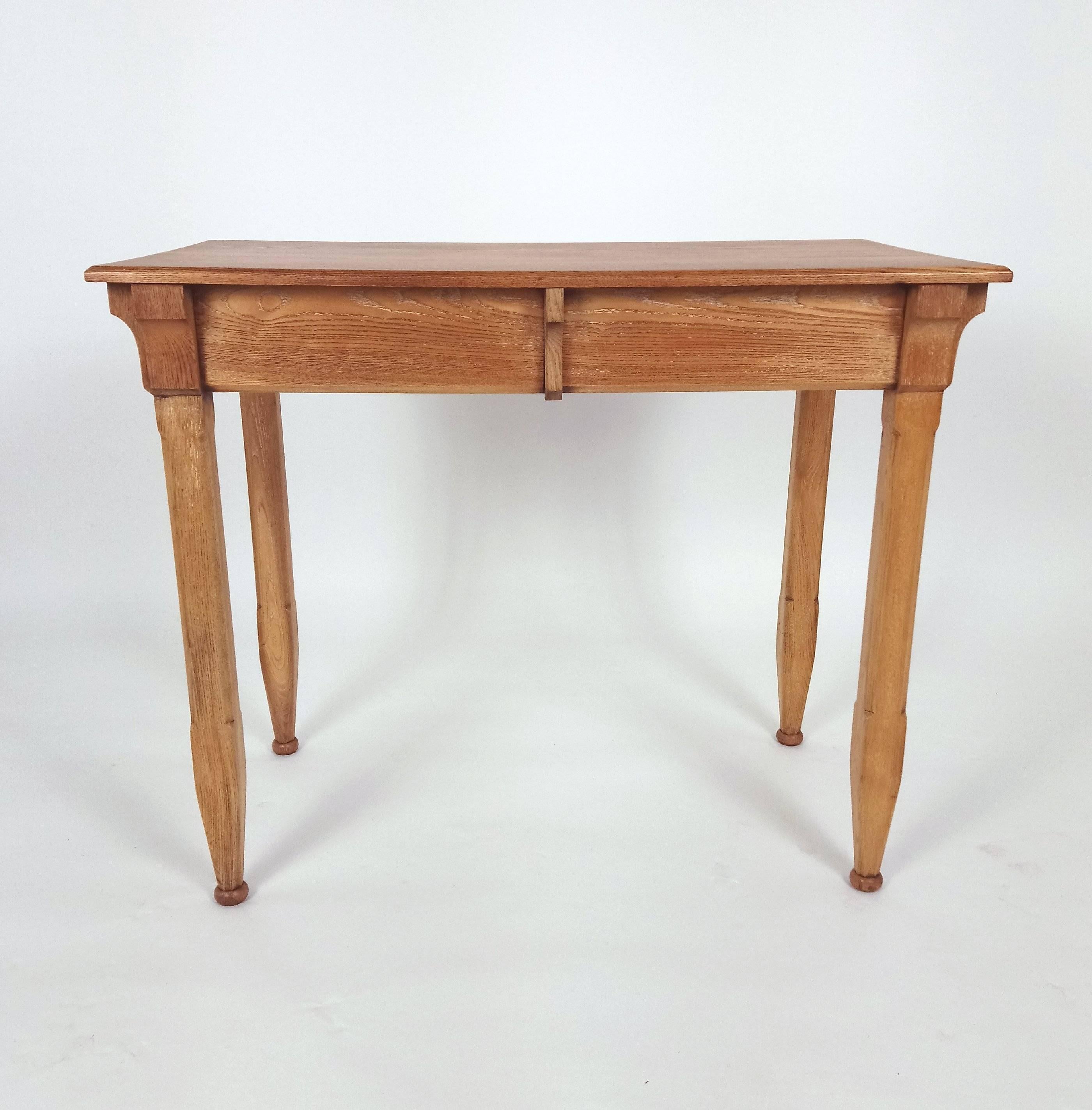 19th Century Arts & Craft Ash Side Table 9