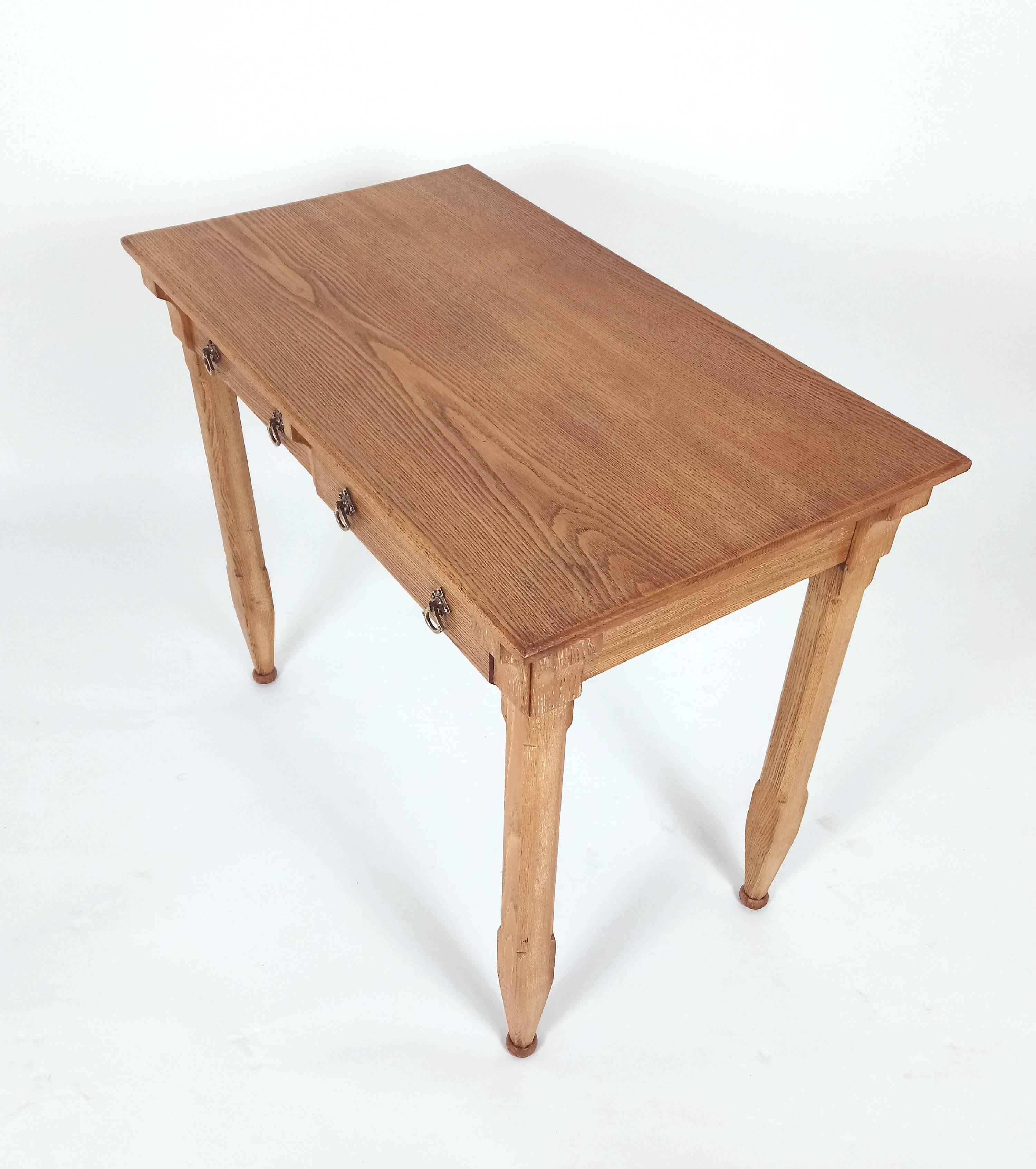 19th Century Arts & Craft Ash Side Table 3
