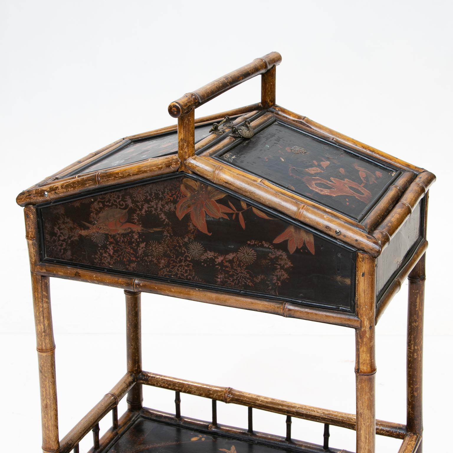 chinoiserie sewing table