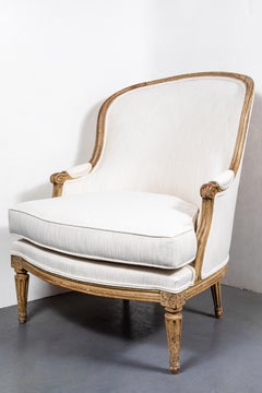 19th Century, Barrel Back, French Chair