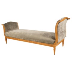 19e s. Méridienne ou récamier Biedermeier