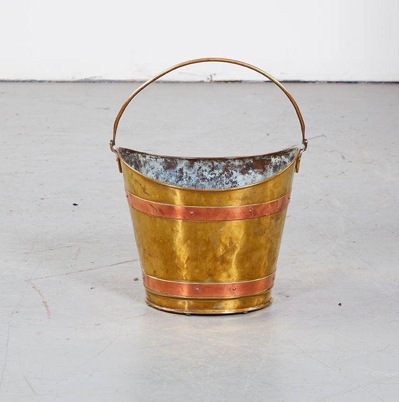 19th Century 19th c. Boat Shaped Bucket For Sale