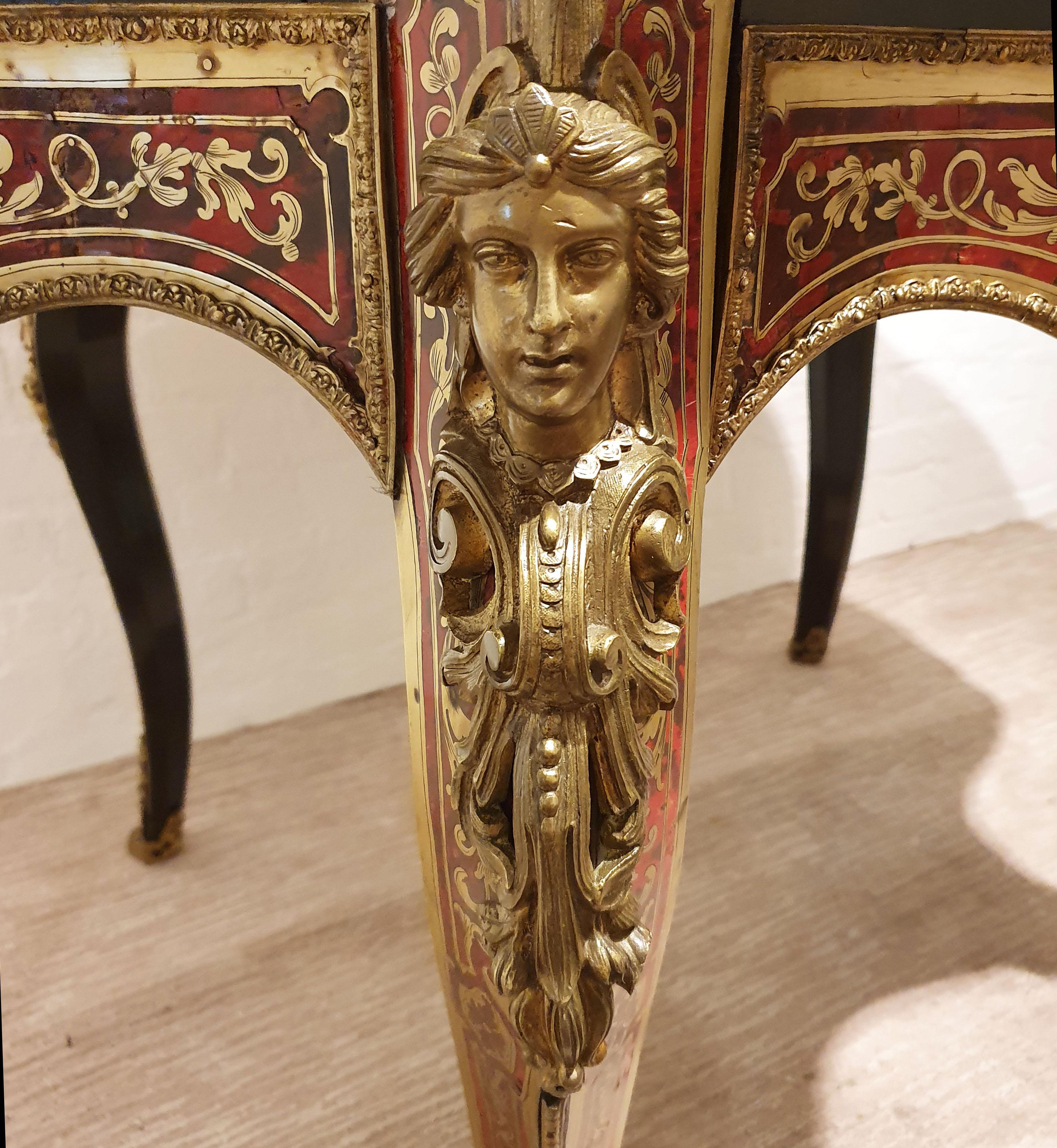 19th Century Boulle Shaped Centre Table 5