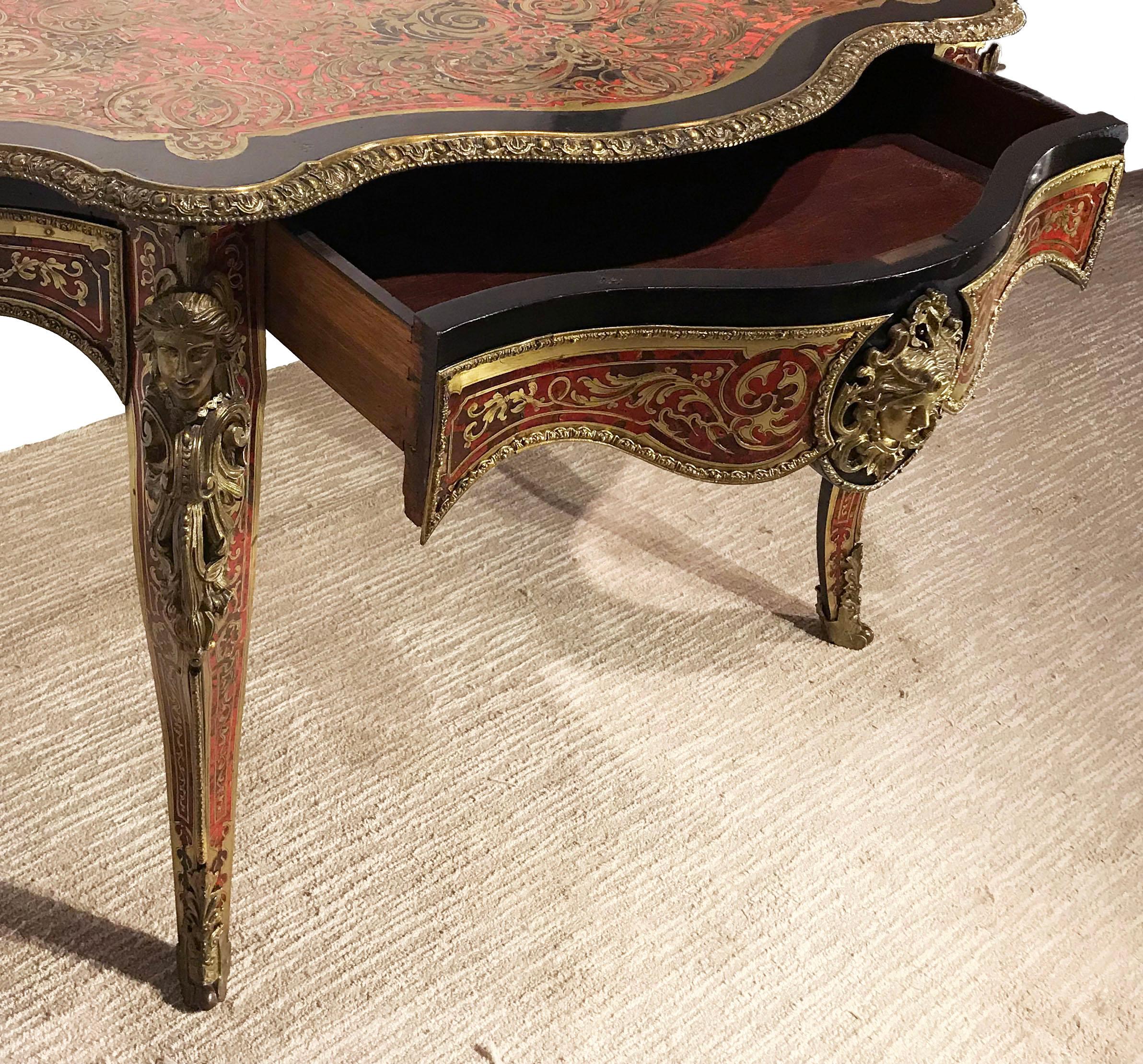 19th Century Boulle Shaped Centre Table 6