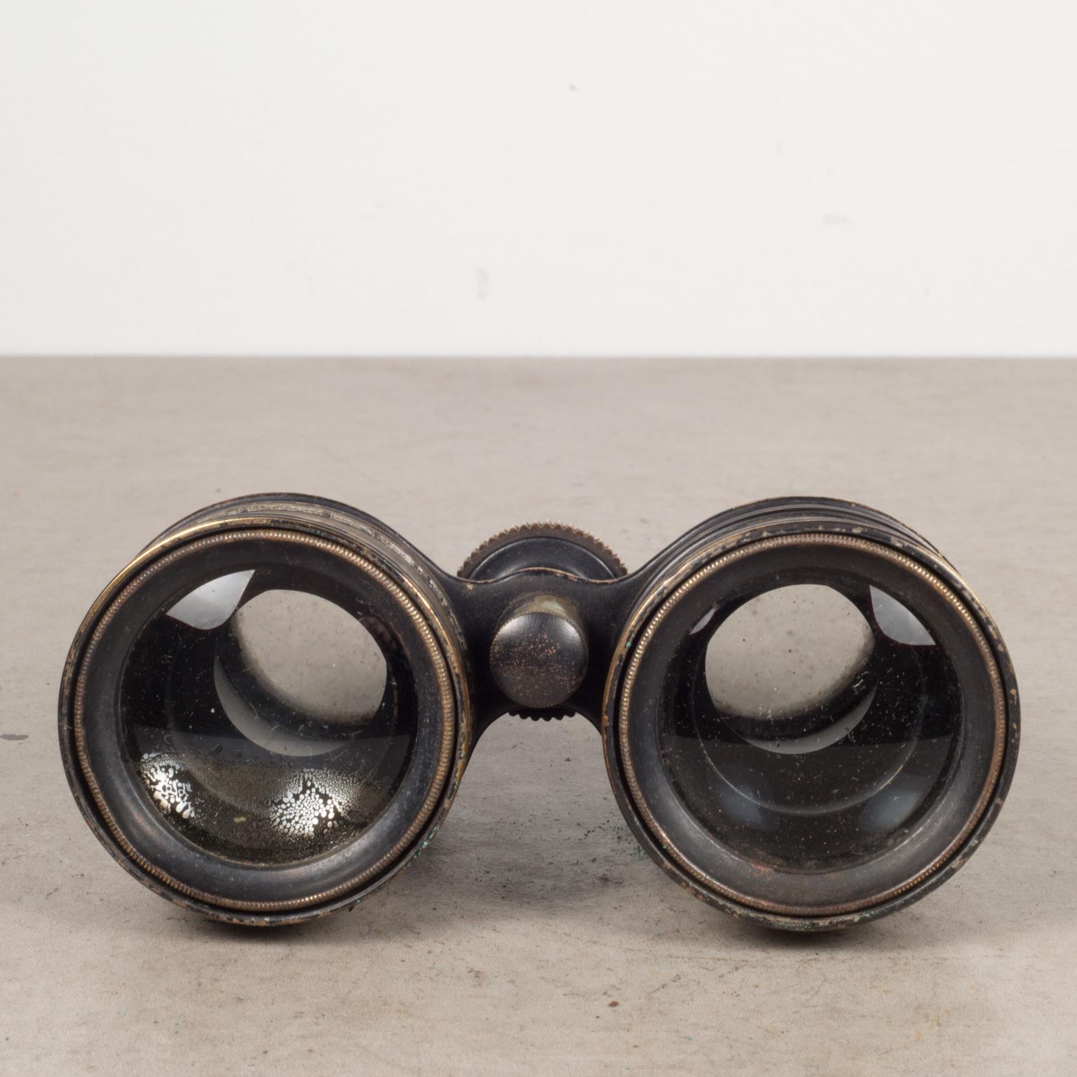 19th c. Brass Binoculars c.1880s In Good Condition In San Francisco, CA