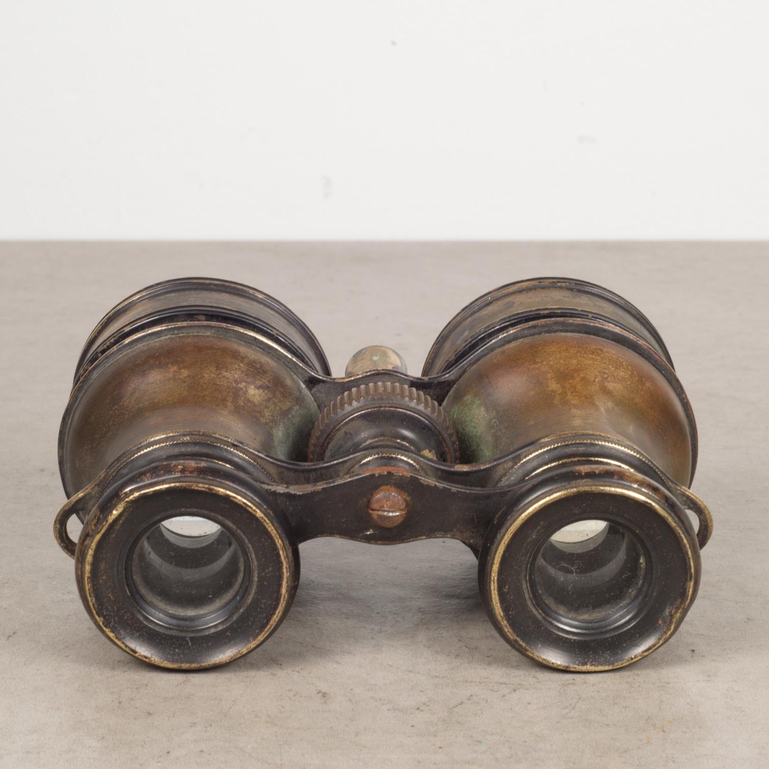 19th Century 19th c. Brass Binoculars c.1880s