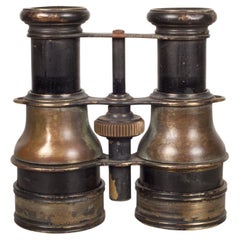 Antique 19th c. Brass Binoculars c.1880s