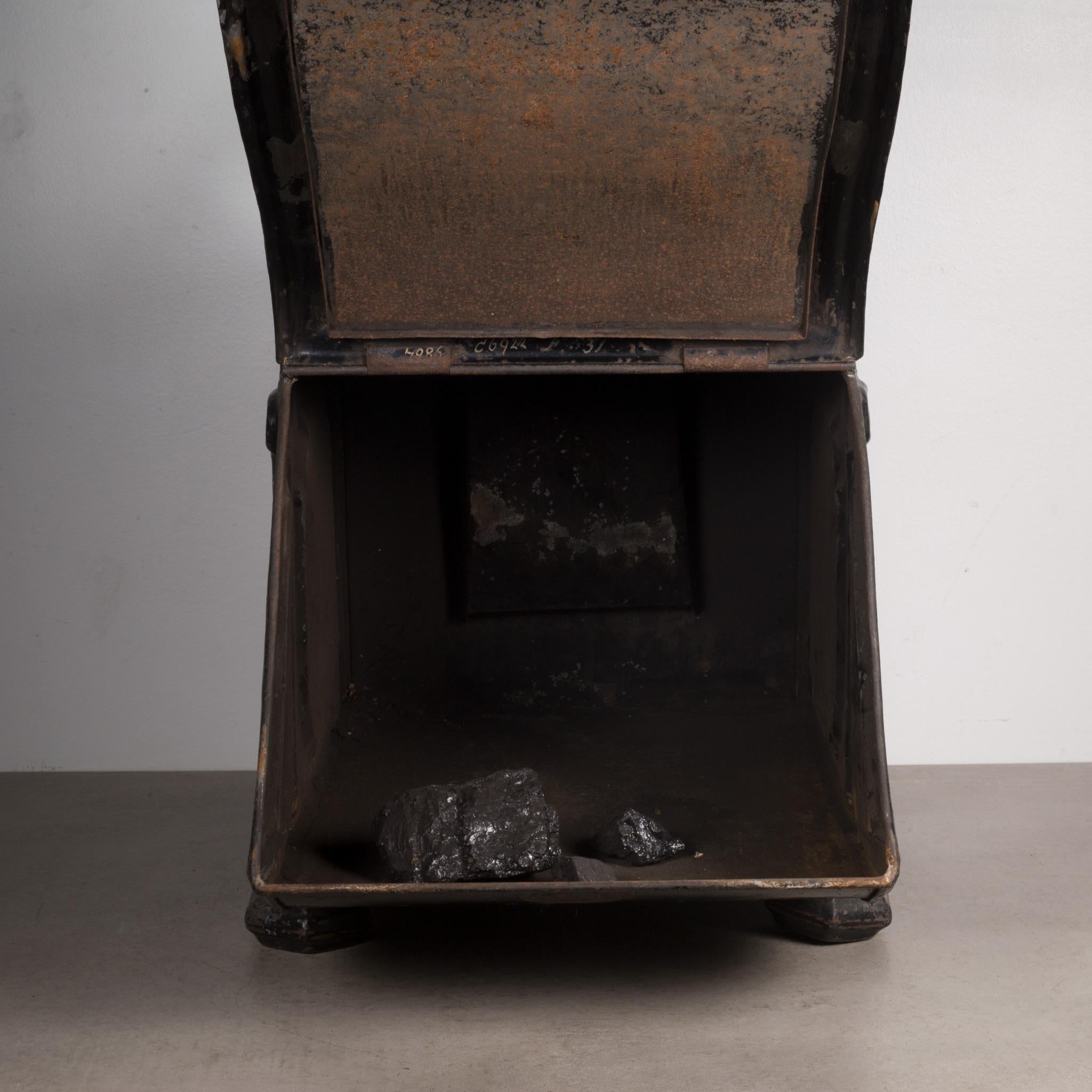 Metal 19th C. British Coal Scuttle C.1860
