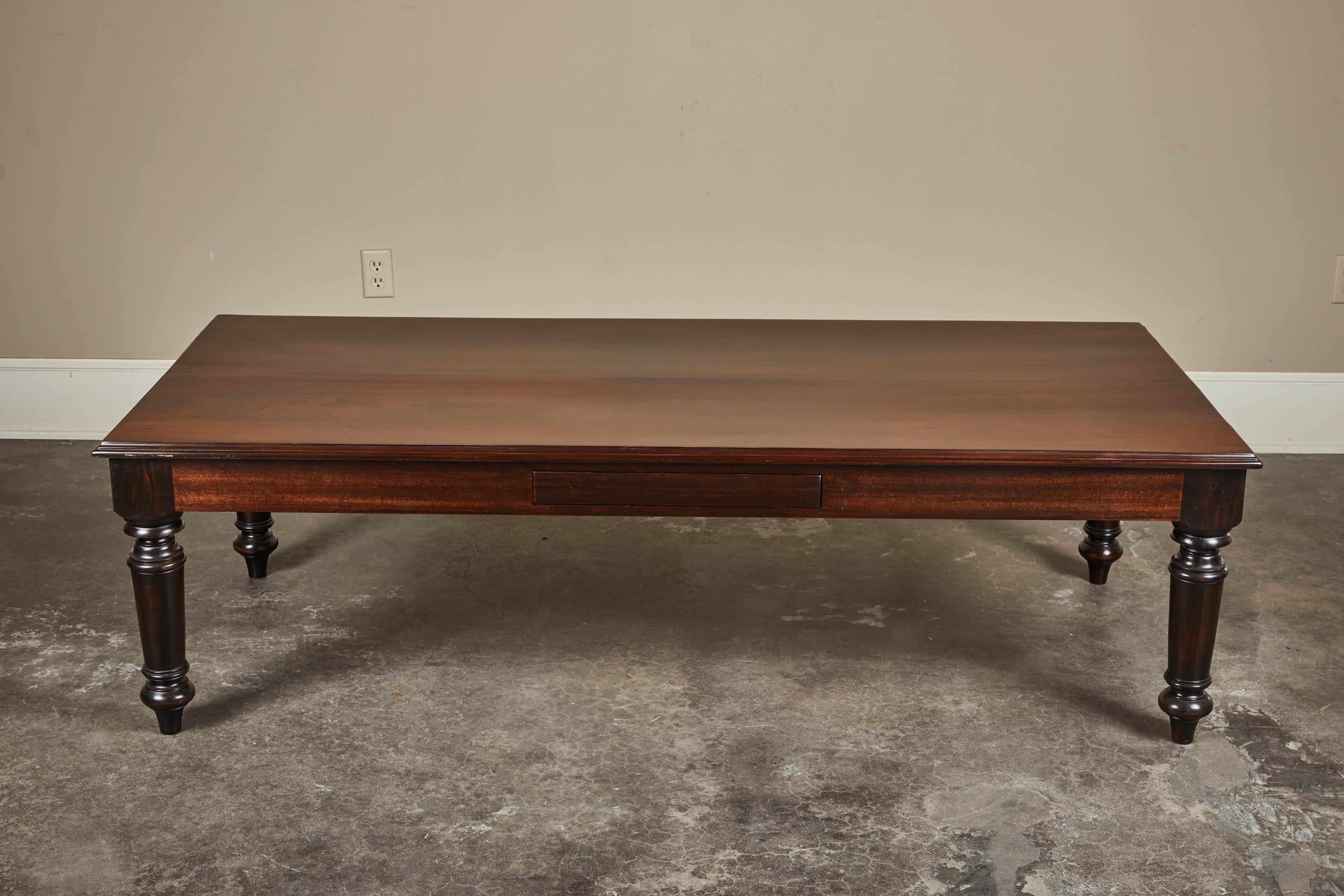 colonial style coffee table