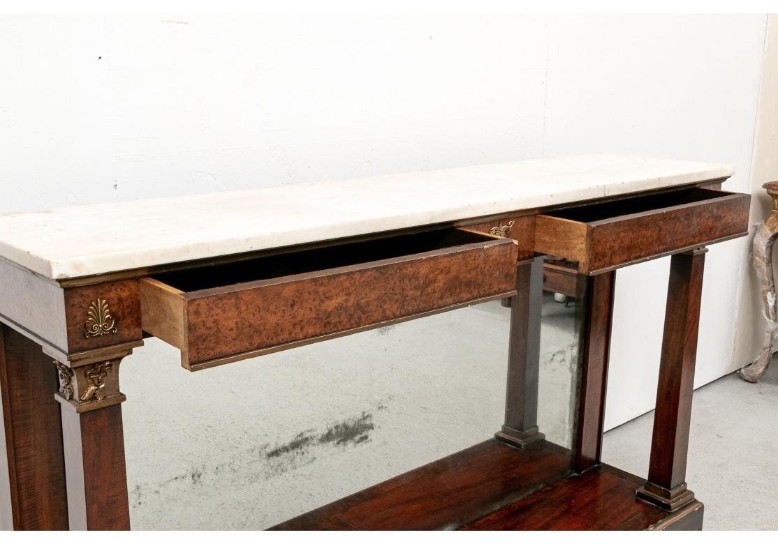 19th C. British  Neoclassical Console Table For Sale 4