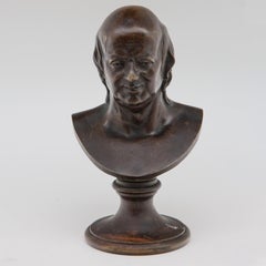19th Century Bronze Bust of Benjamin Franklin