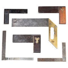 19e s. Squares d'essai en bronze, bois de rose et ébène c.1850-1890