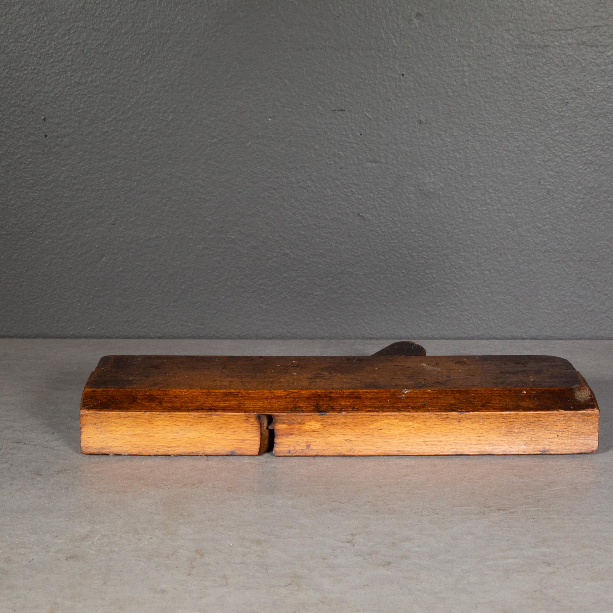 19. Jahrhundert. Carpenter's Molding Wood Plane aus Holz im Zustand „Gut“ im Angebot in San Francisco, CA