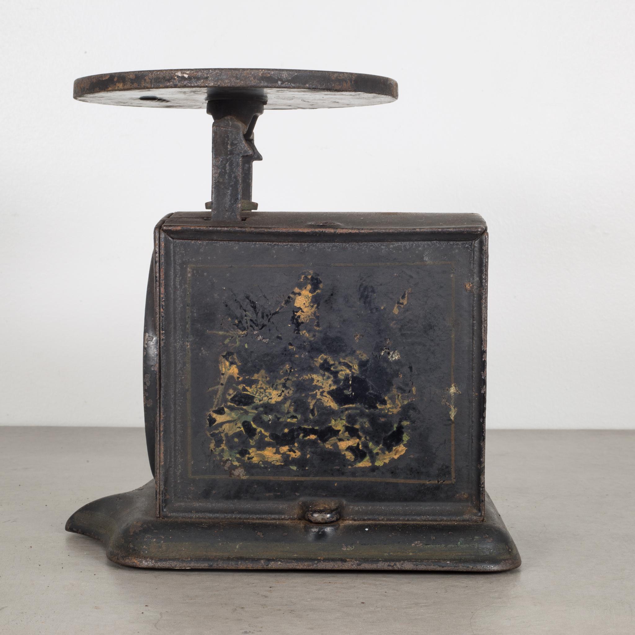 Industrial 19th Century Cast Iron Scale, circa 1899