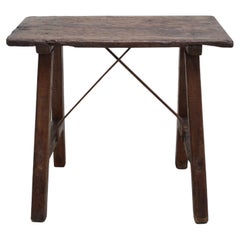 19th Century Catalan Work/Side Table