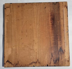 19th C Checkerboard Game Board