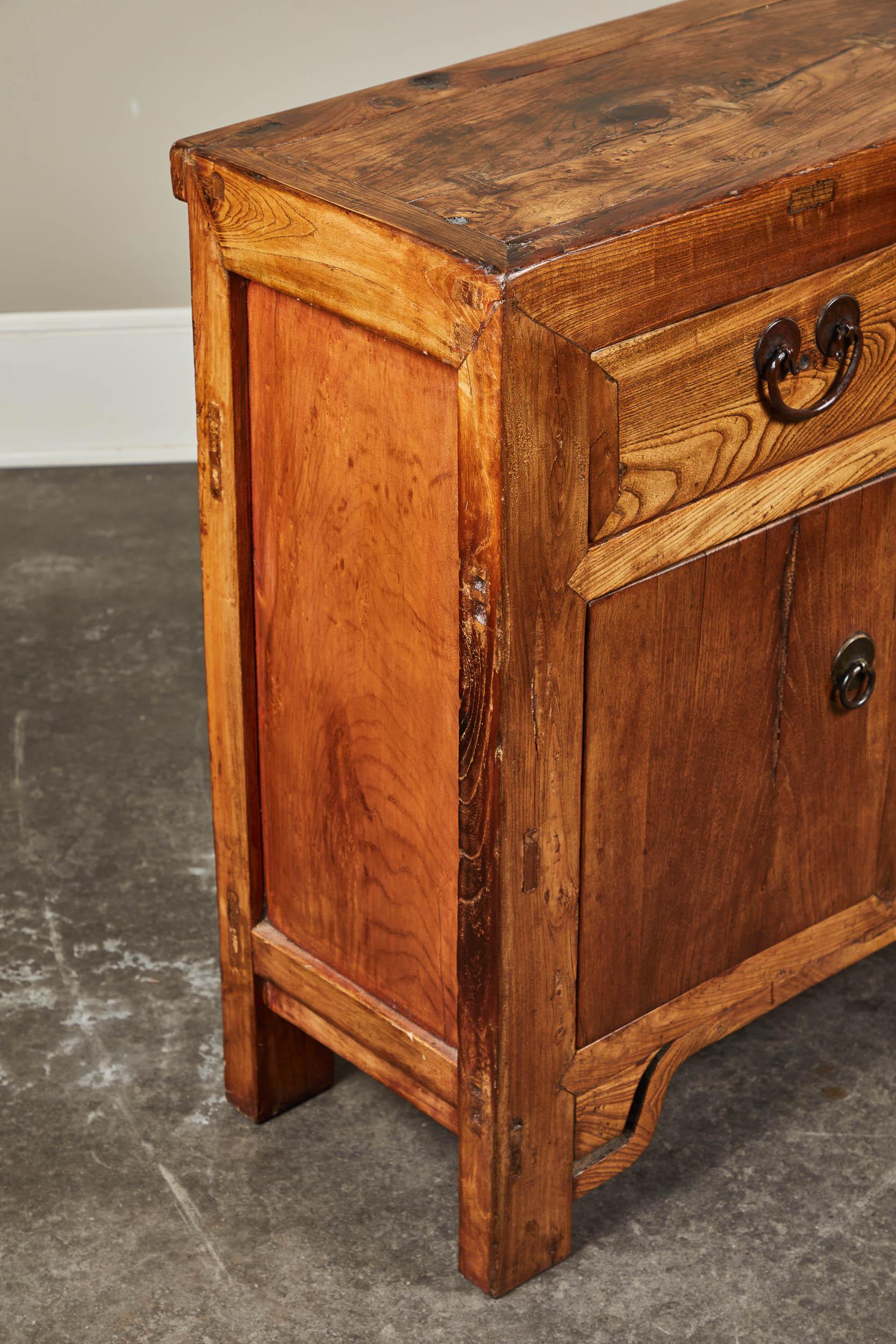19th Century Chinese Elm Sideboard 2