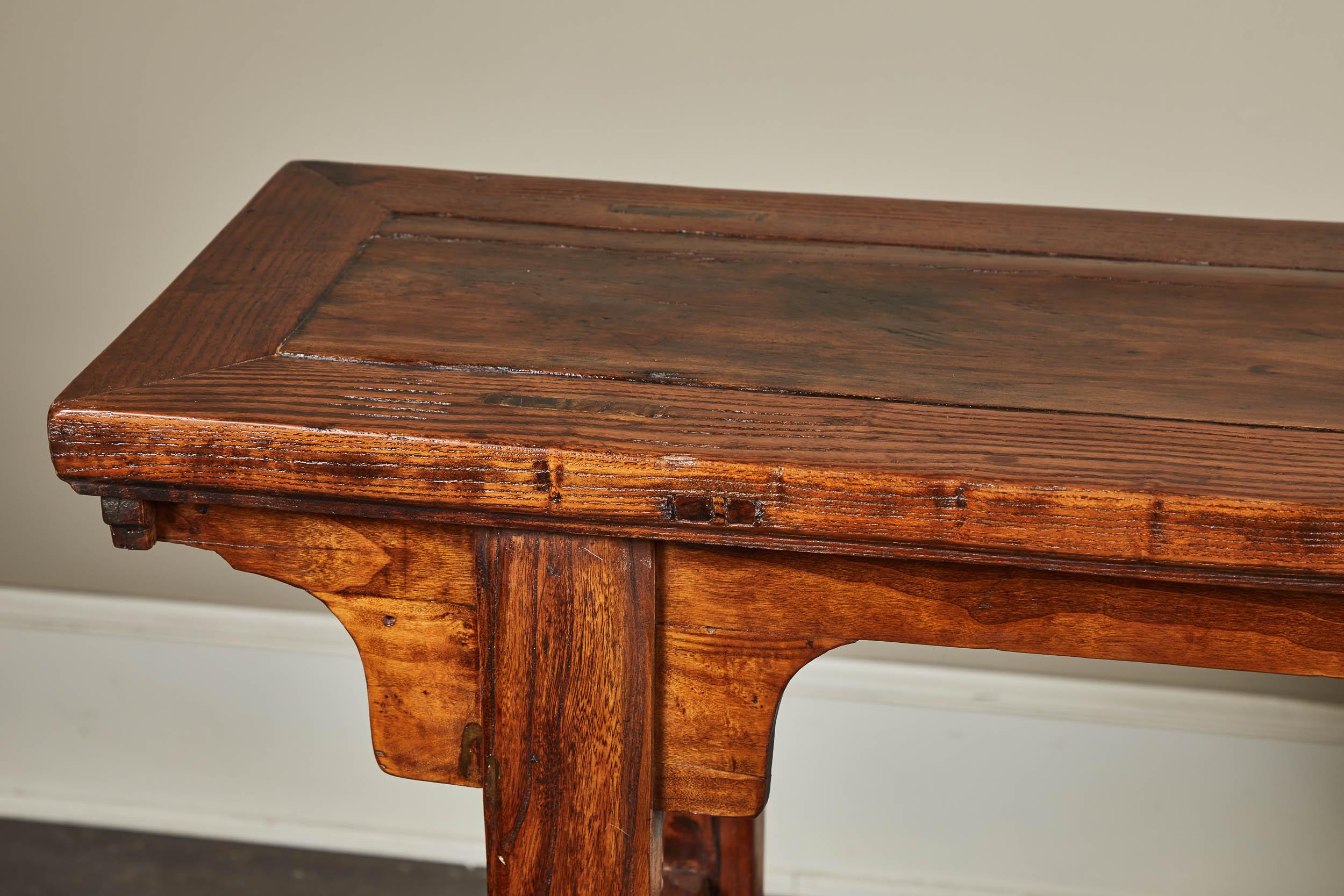 Chinese Export 19th Century Chinese Ming Style Altar Table For Sale