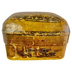 19th C. Chinese Paper Machiere Box