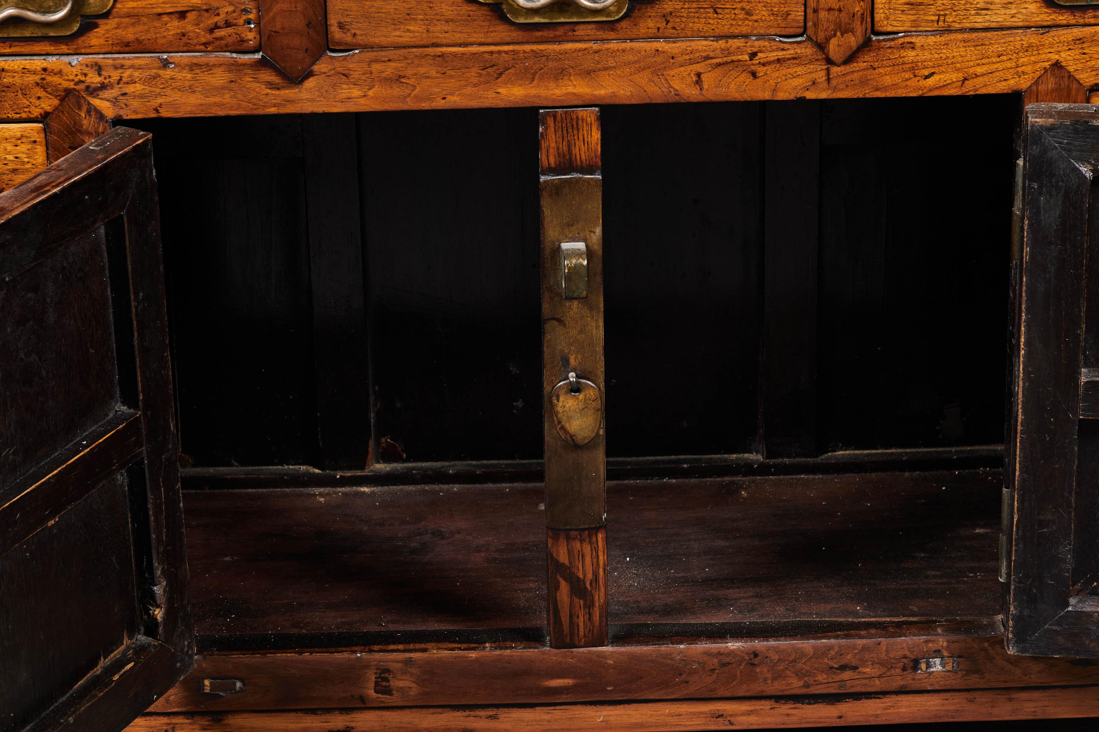 19th Century Chinese Poplar Sideboard 2