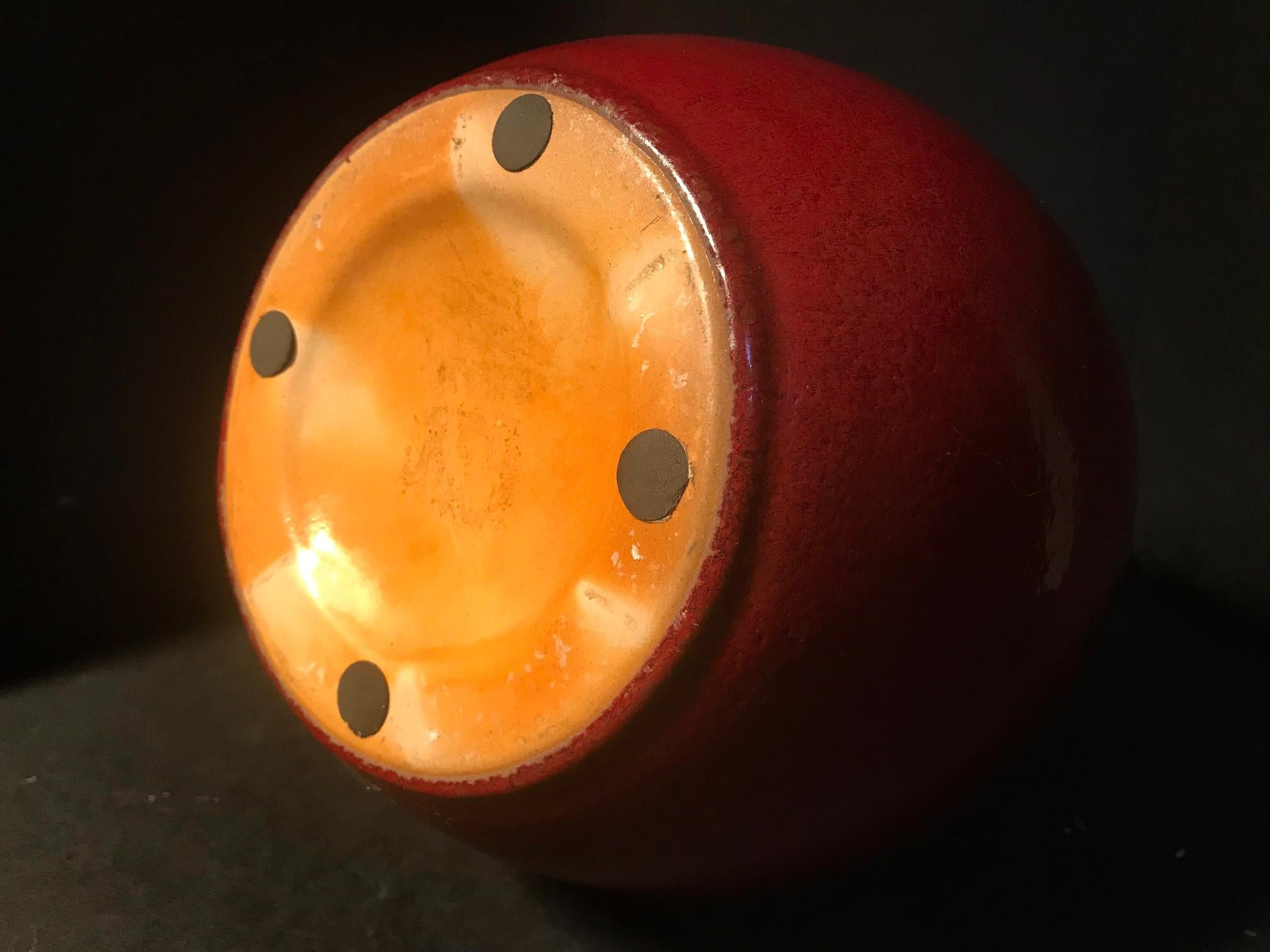 Chinese Sang de Boeuf Glazed Large Double Gourd, Huluping Bottle Vase 1