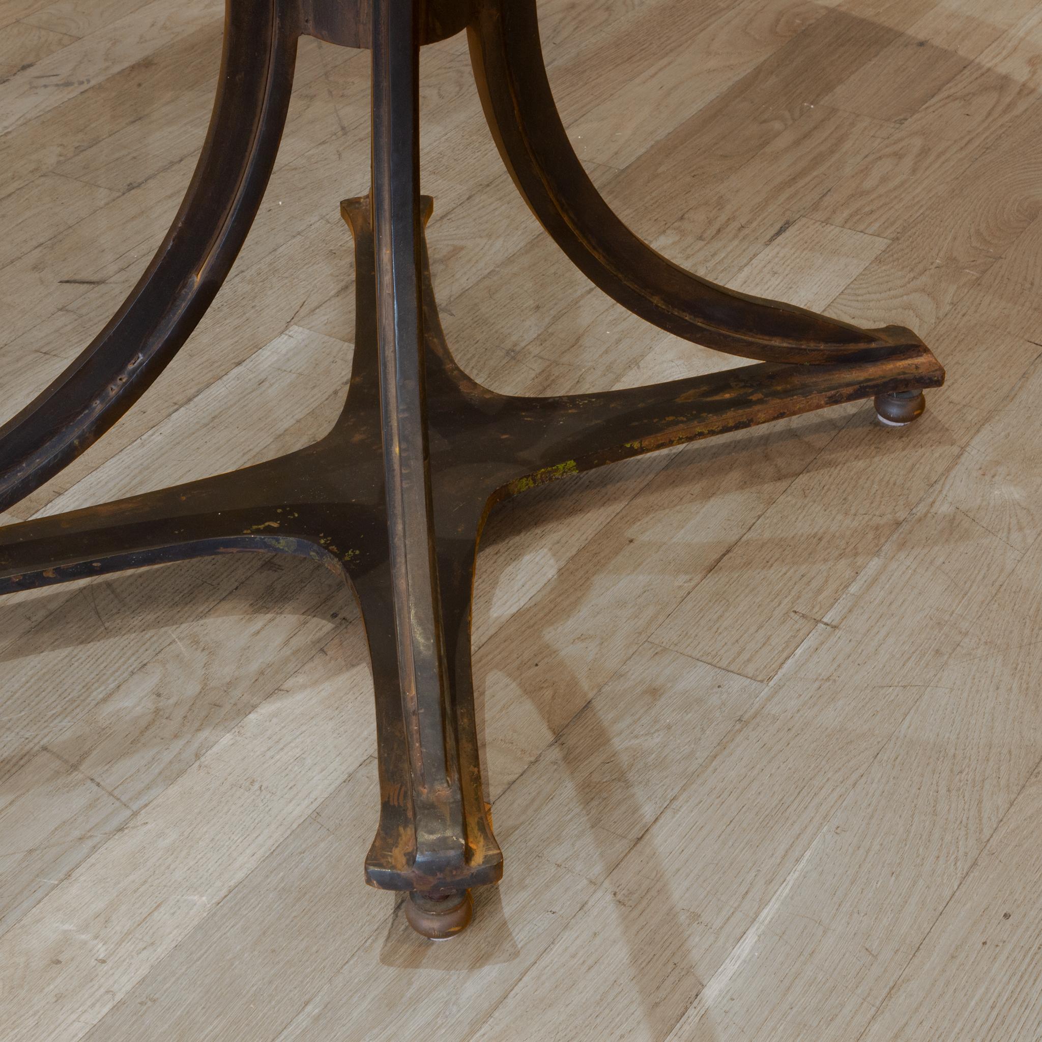 19th Century Clock Face Custom Iron Dining Table, circa 1800s 7