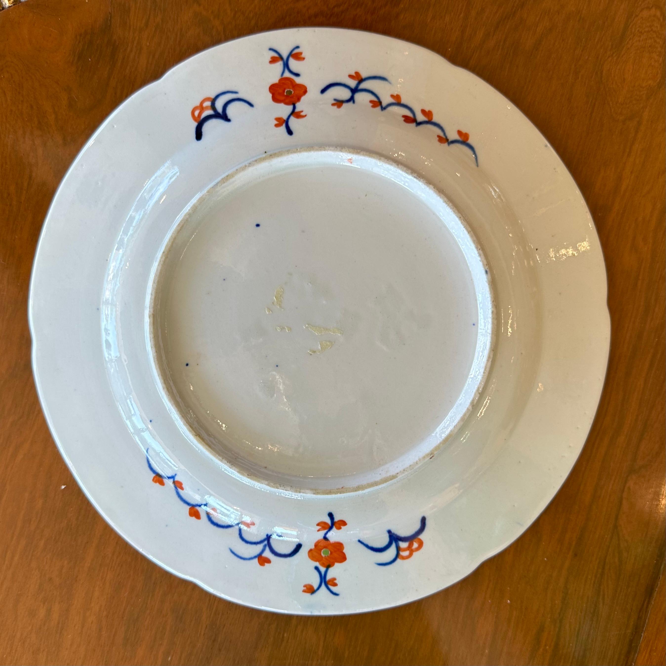 19th Century 19th C. Coalport Tree & Rock Imari Plates, Set of 10