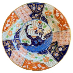 19. Jh. Coalport Baum und Felsen Imari-Teller, Satz von 10