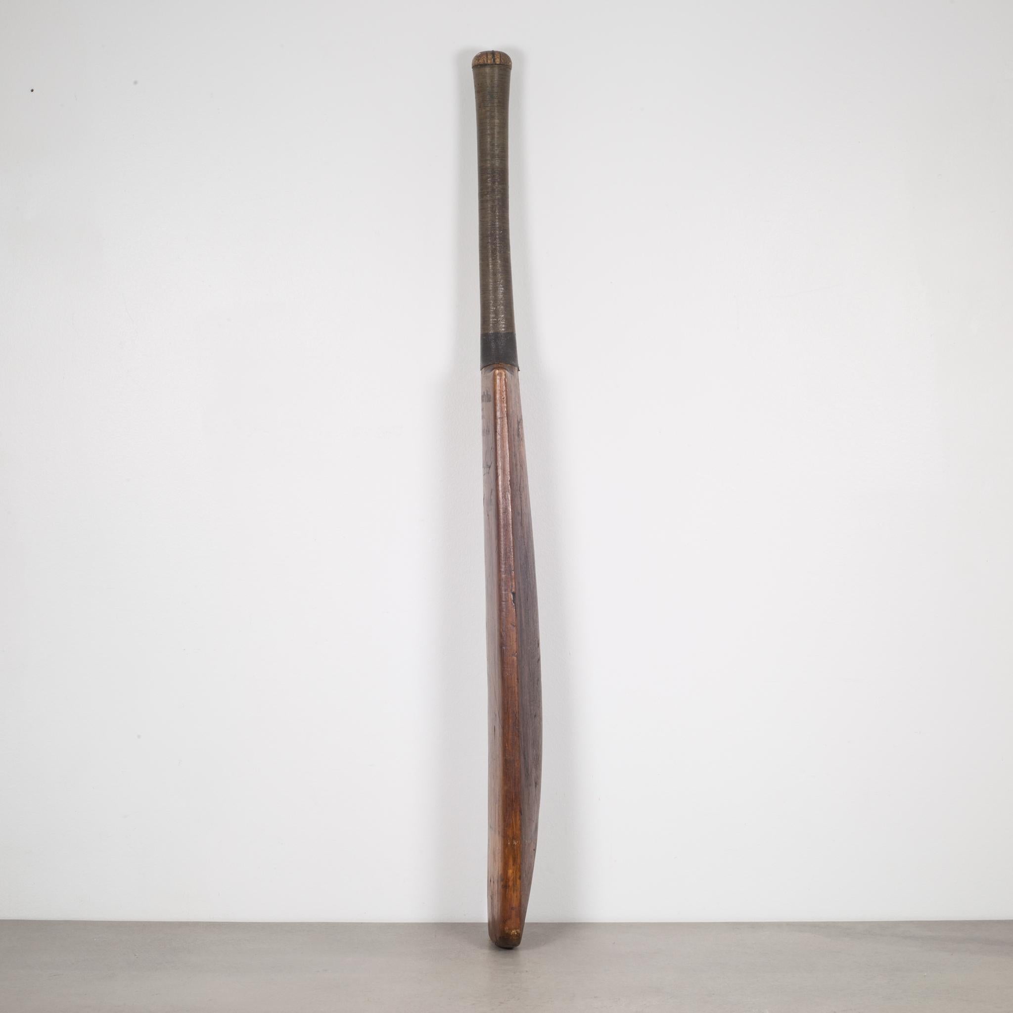 19th century cricket bat