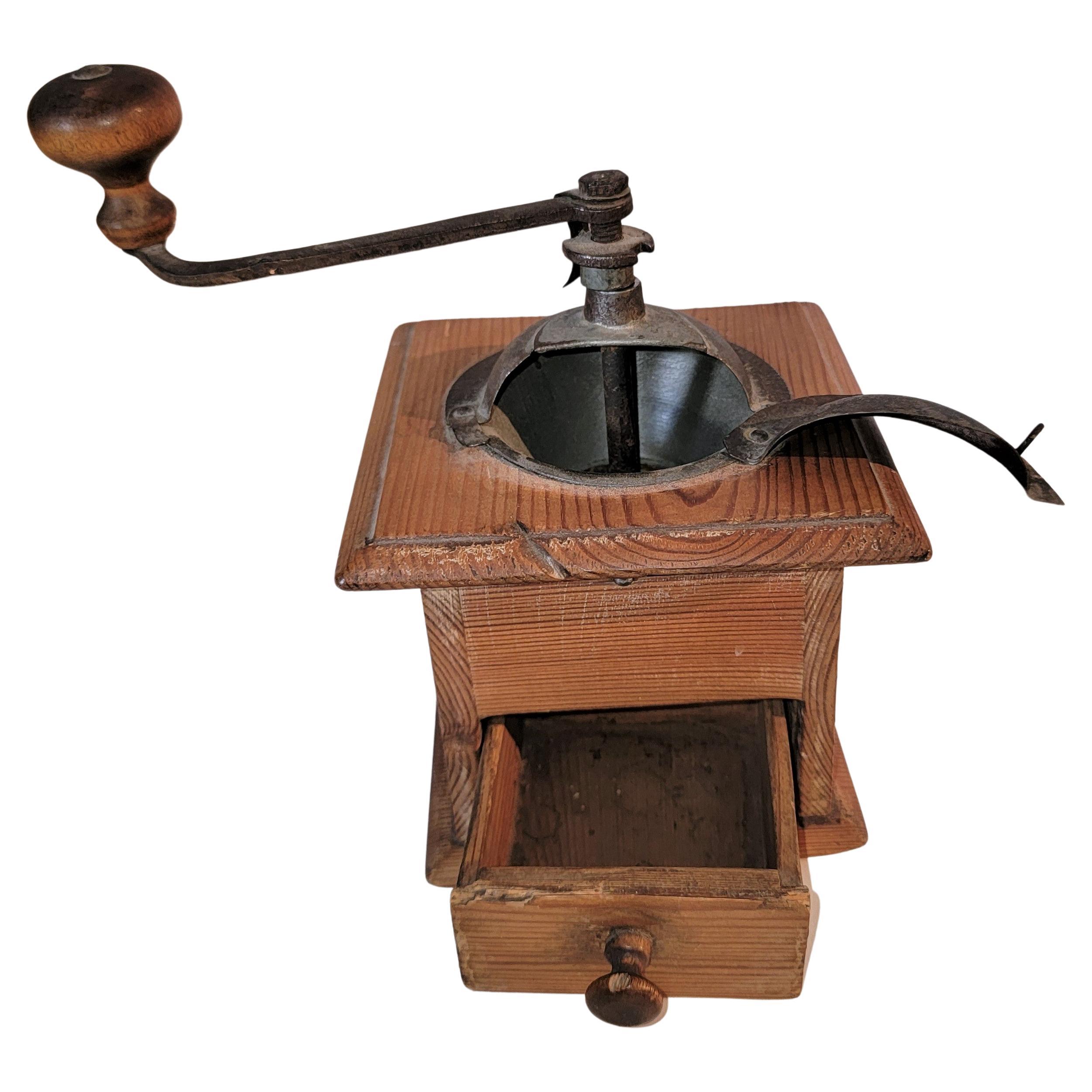 19th century coffee grinder