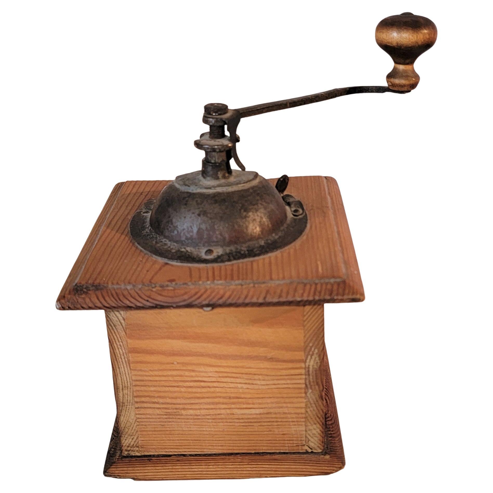1800's antique coffee grinder