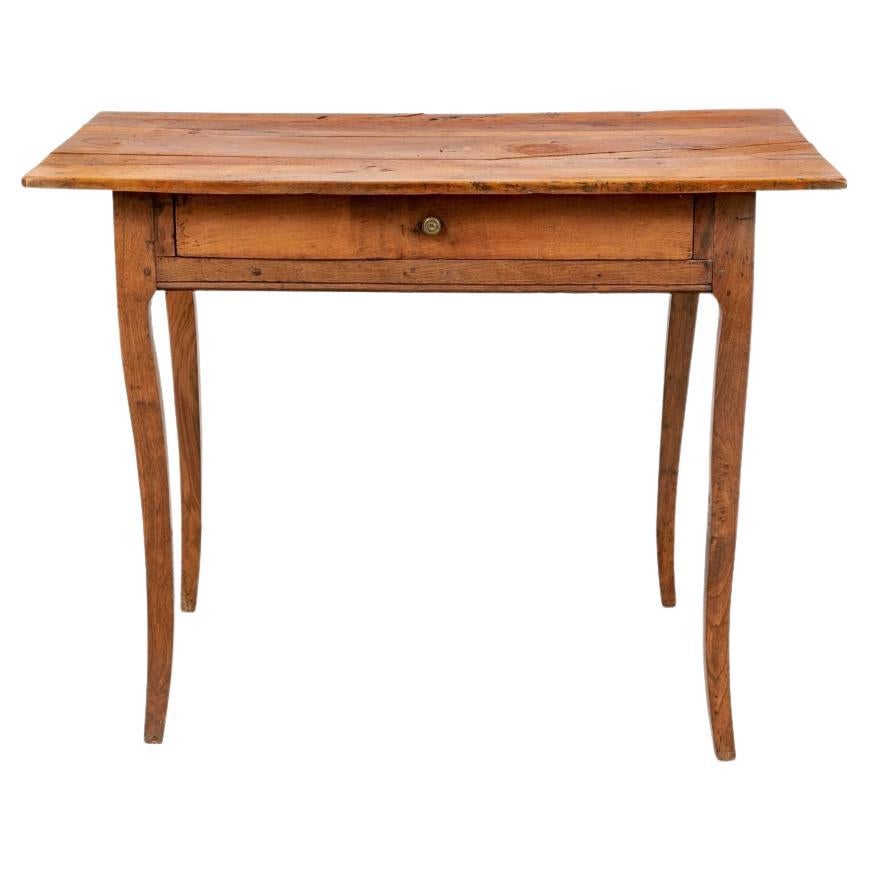 Rustic French Country Blue Vanity Table For Sale at 1stDibs french