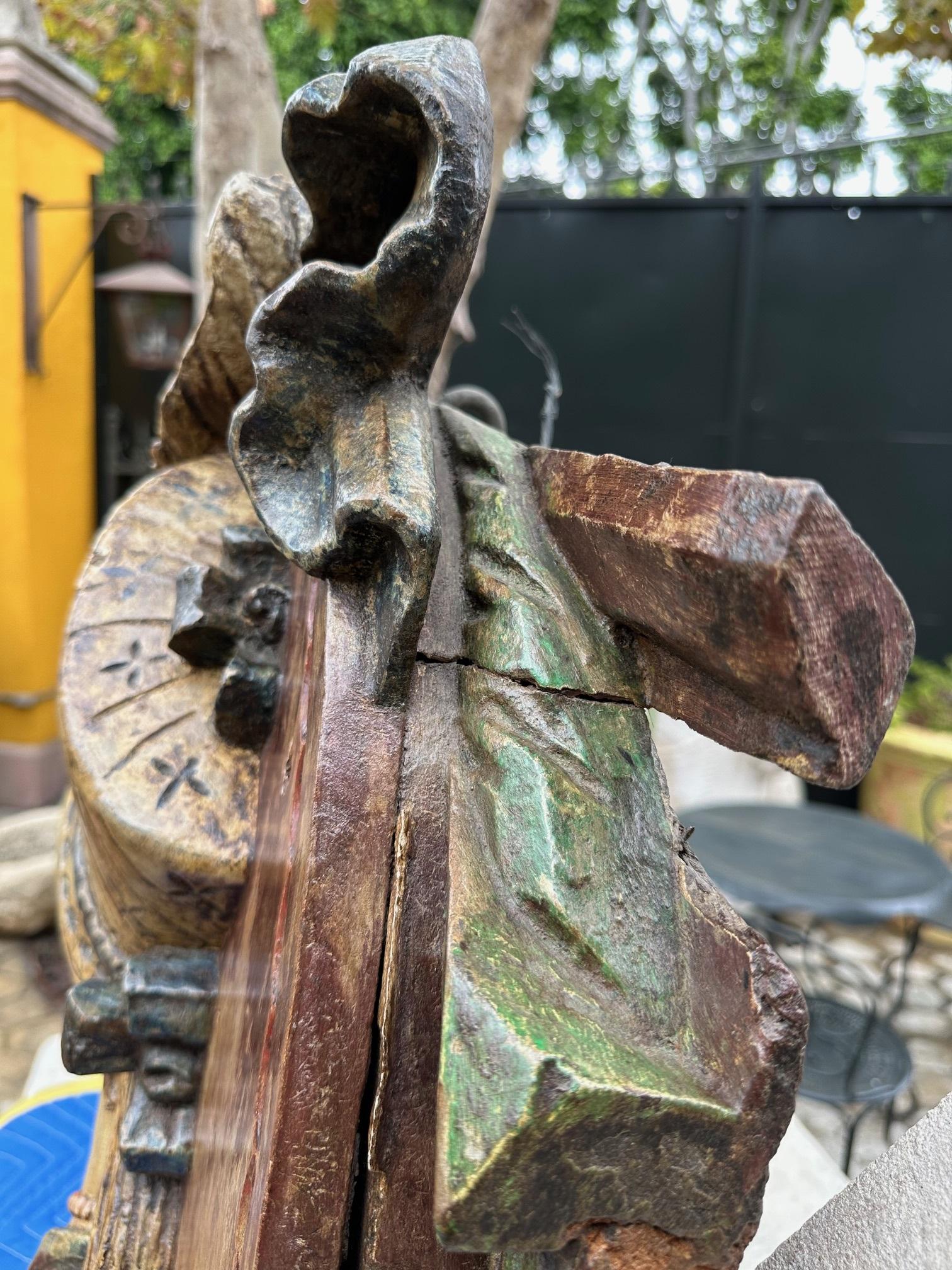 A.I.C. Medaglione a forma di chiatta Marittima Maria Legno Londra Placca d'Arte Antiques in vendita 9