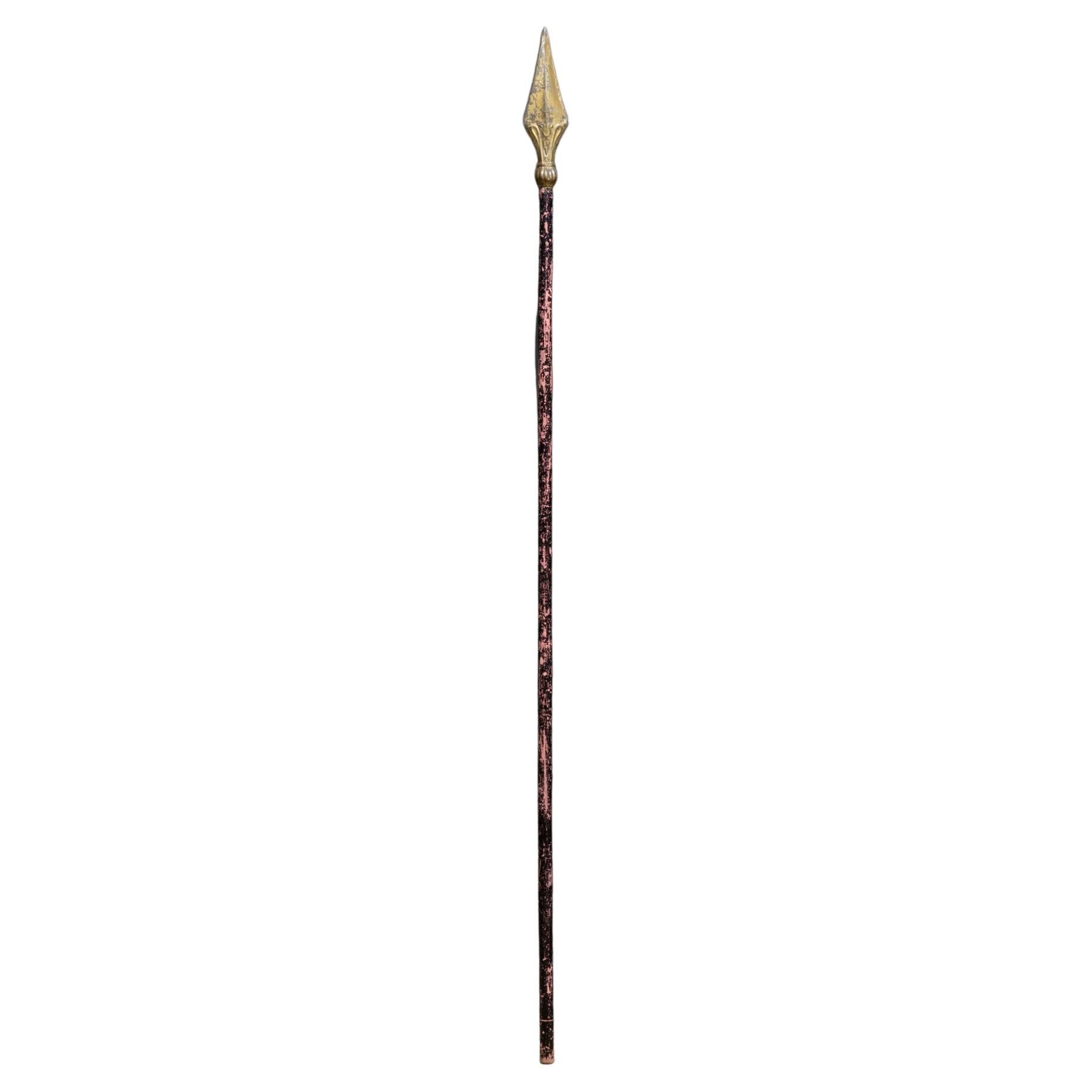 19th c. Distressed French Flag Pole