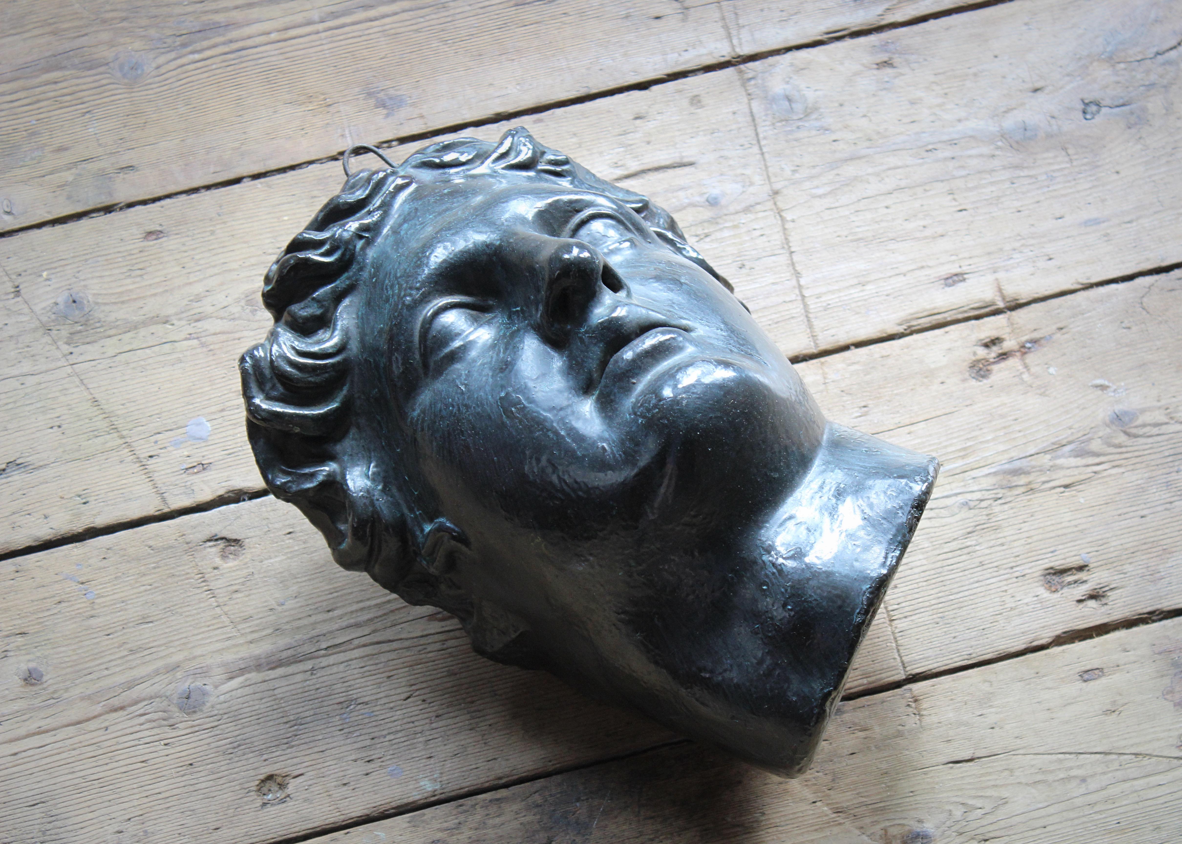 A elegant D Brucciani plaster cast classical mask

Domenico Brucciani was born in Lucca, Italy in 1815. He moved to London where he established a Gallery of Casts in Covent Garden by 1837. This business was one of many which emerged in the 19th