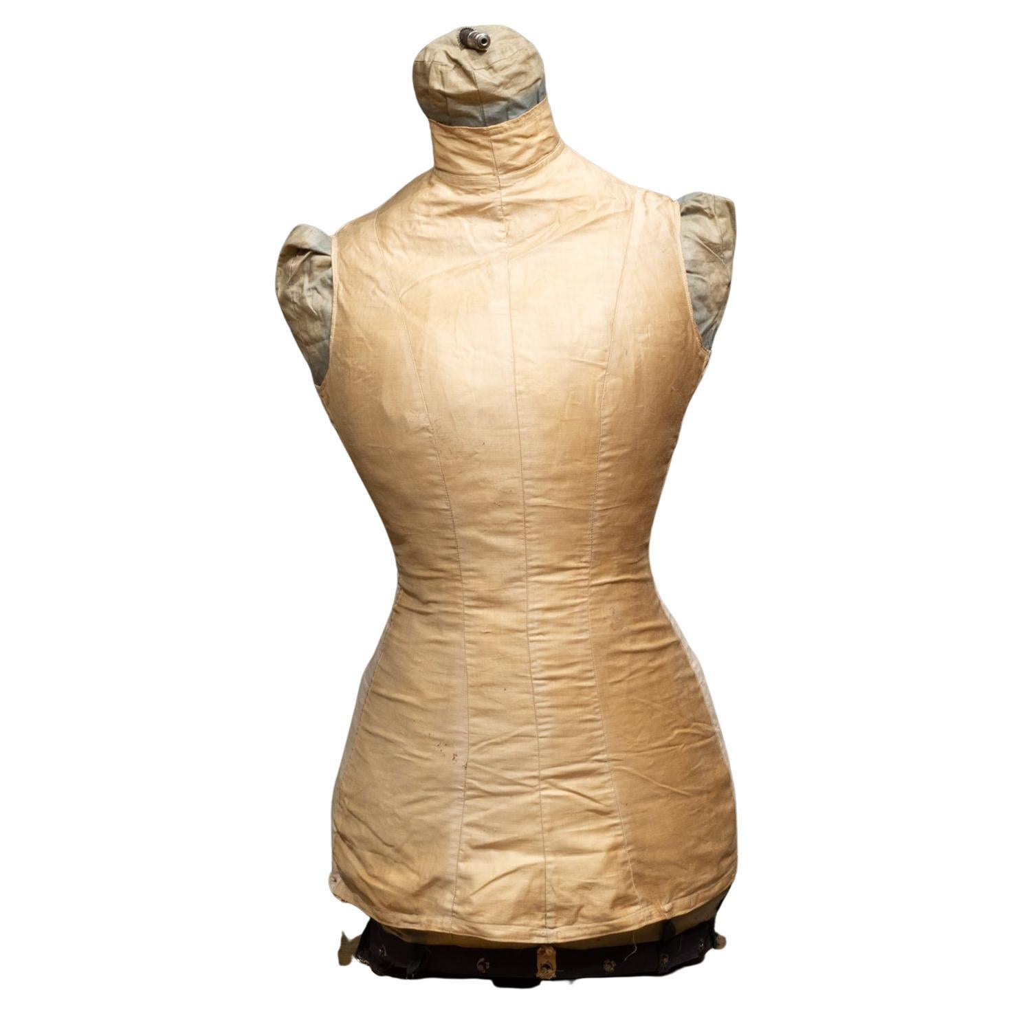 siglo XIX Maniquí hinchable de modista c.1895 en venta