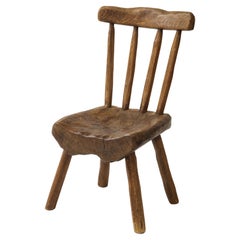 19th C./Early 20th C. French Folk Art Chair