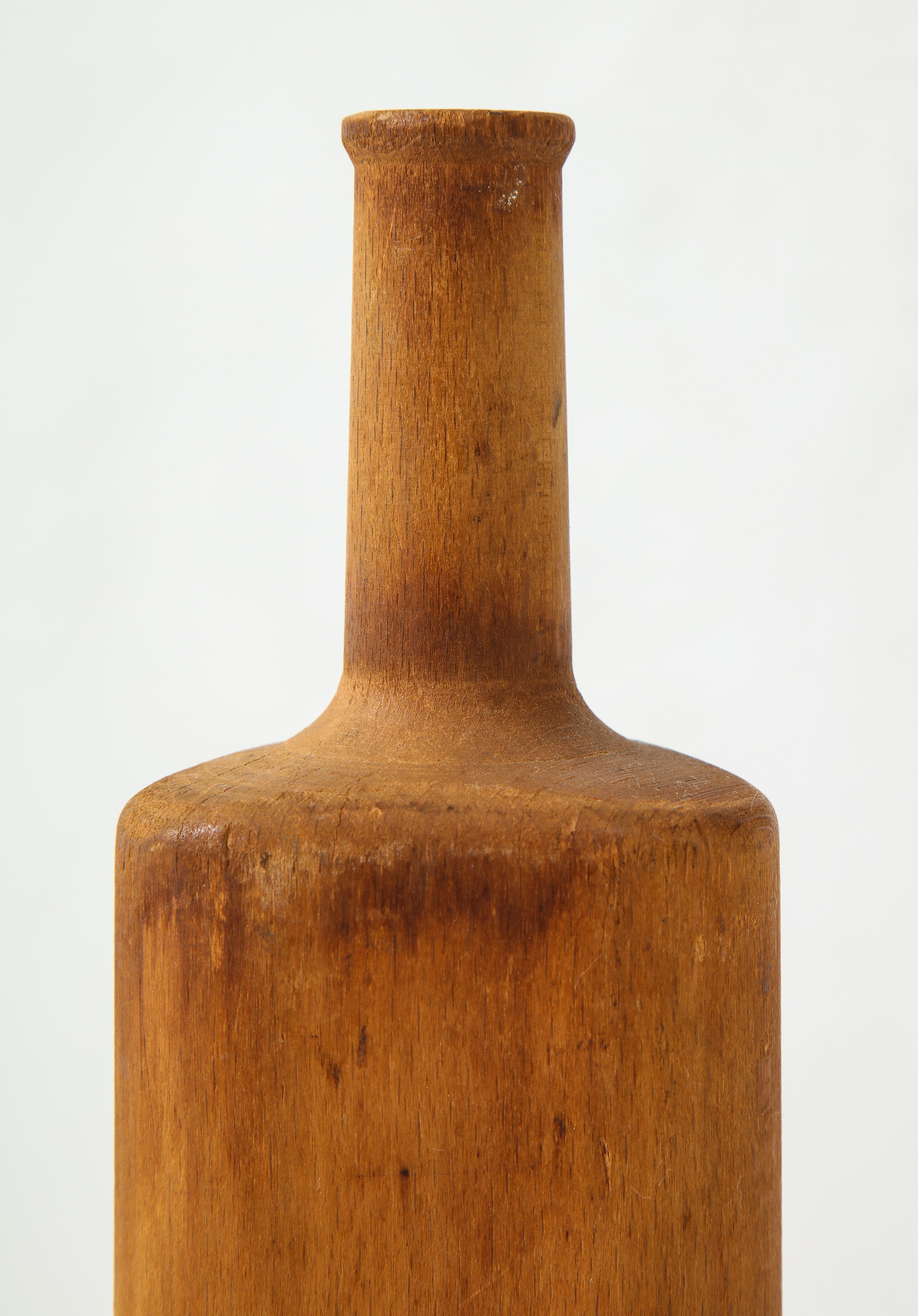 19th-Early 20th Century French Glass Bottle Mould In Good Condition For Sale In Brooklyn, NY