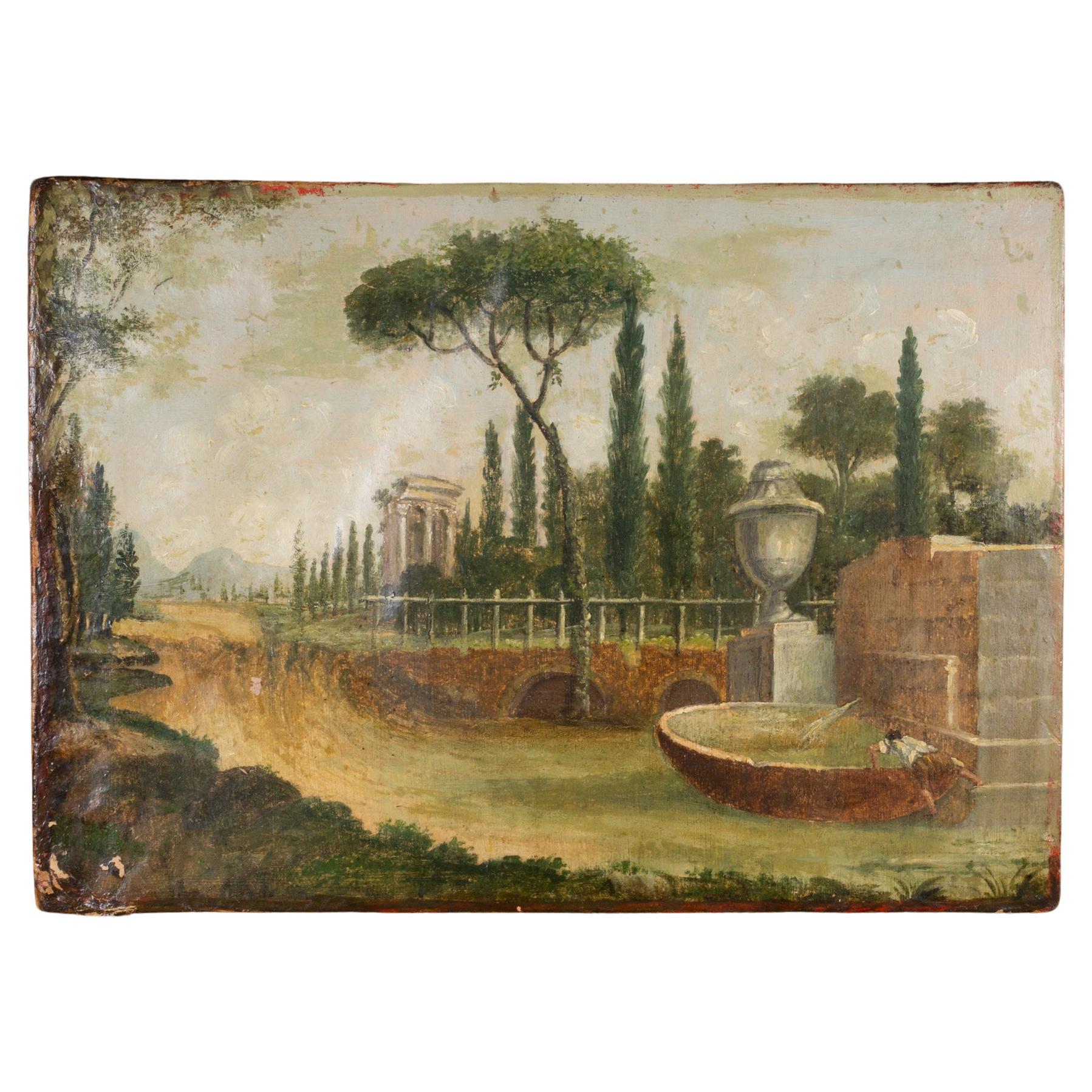 19th c./Early 20th c. Oil on Canvas Painting For Sale