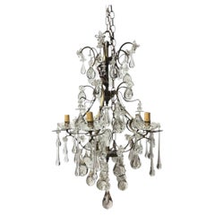 A.I.C. Electrified Blown Glass Drop Chandelier