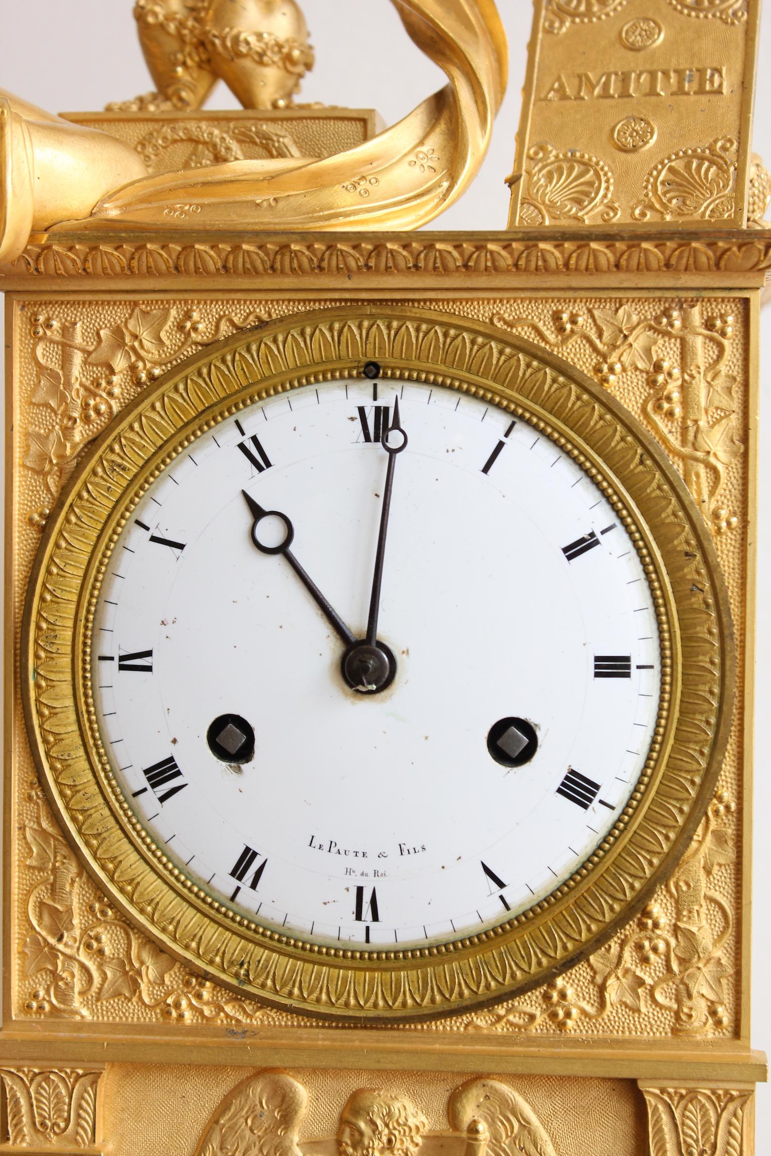 19th Century Empire Clock 
