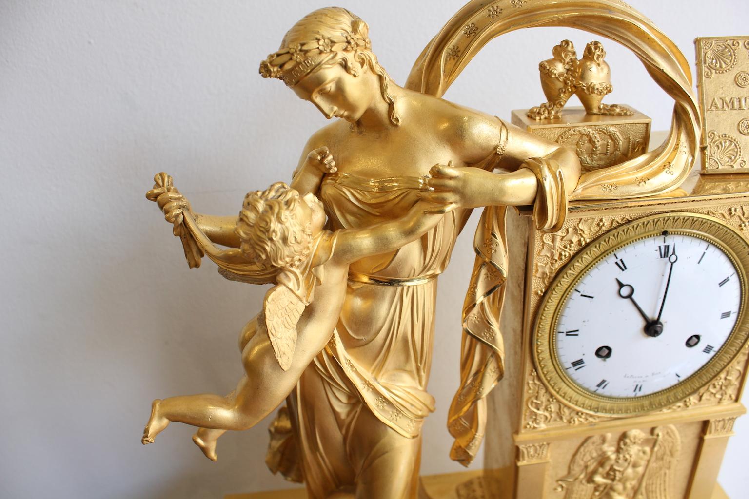 19th Century Empire Clock 