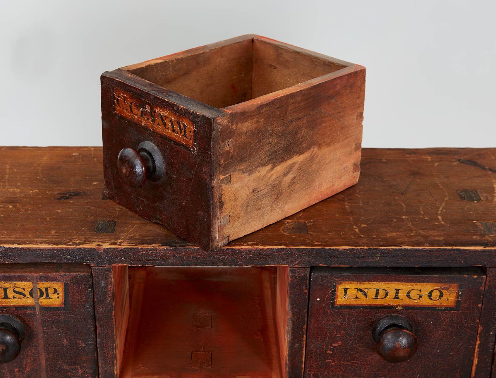 19th c. English Apothecary Cabinet 5