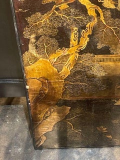 19th c. English Chinoiserie Panel