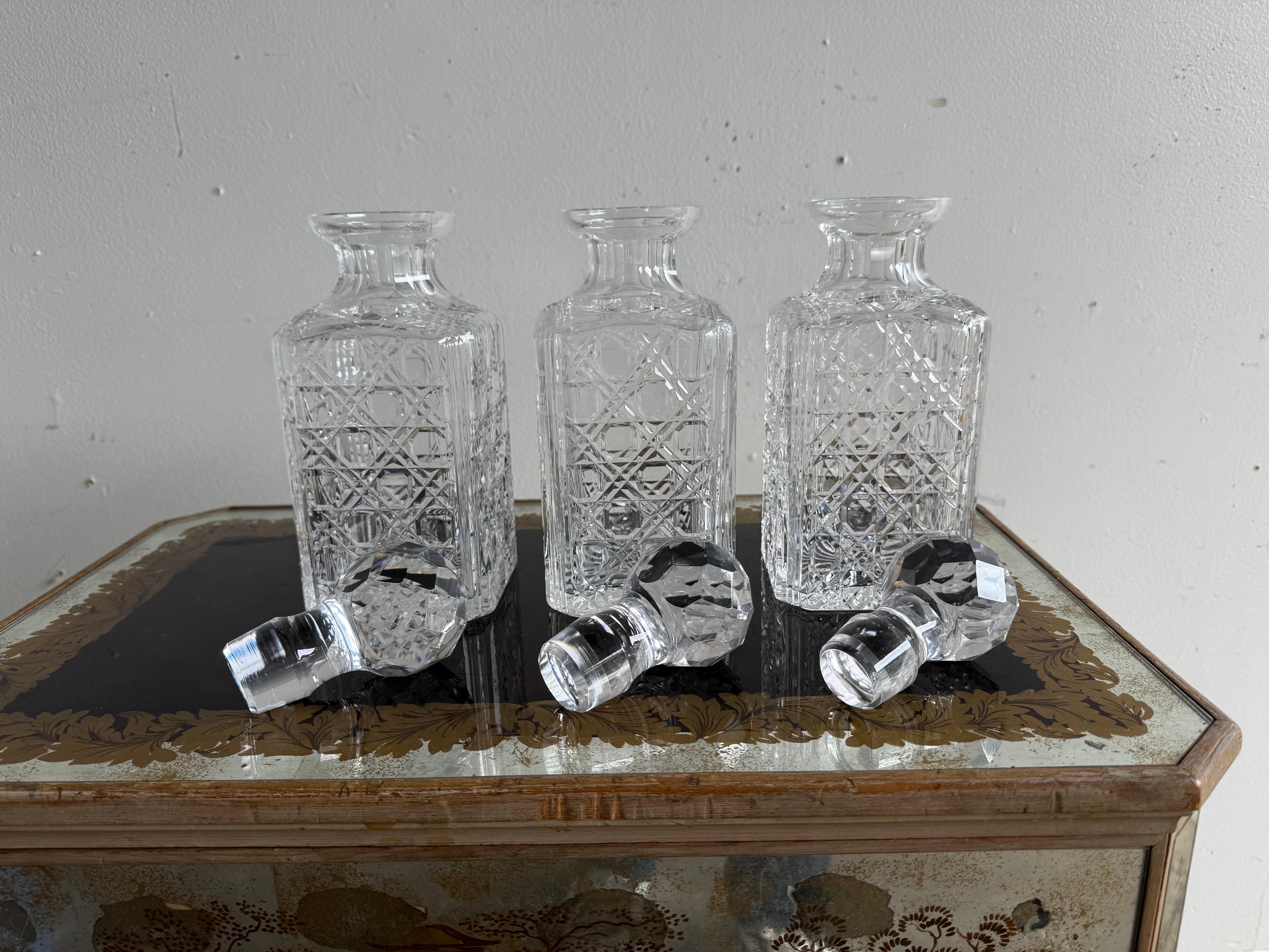 19th C. English Decanter Set For Sale 6