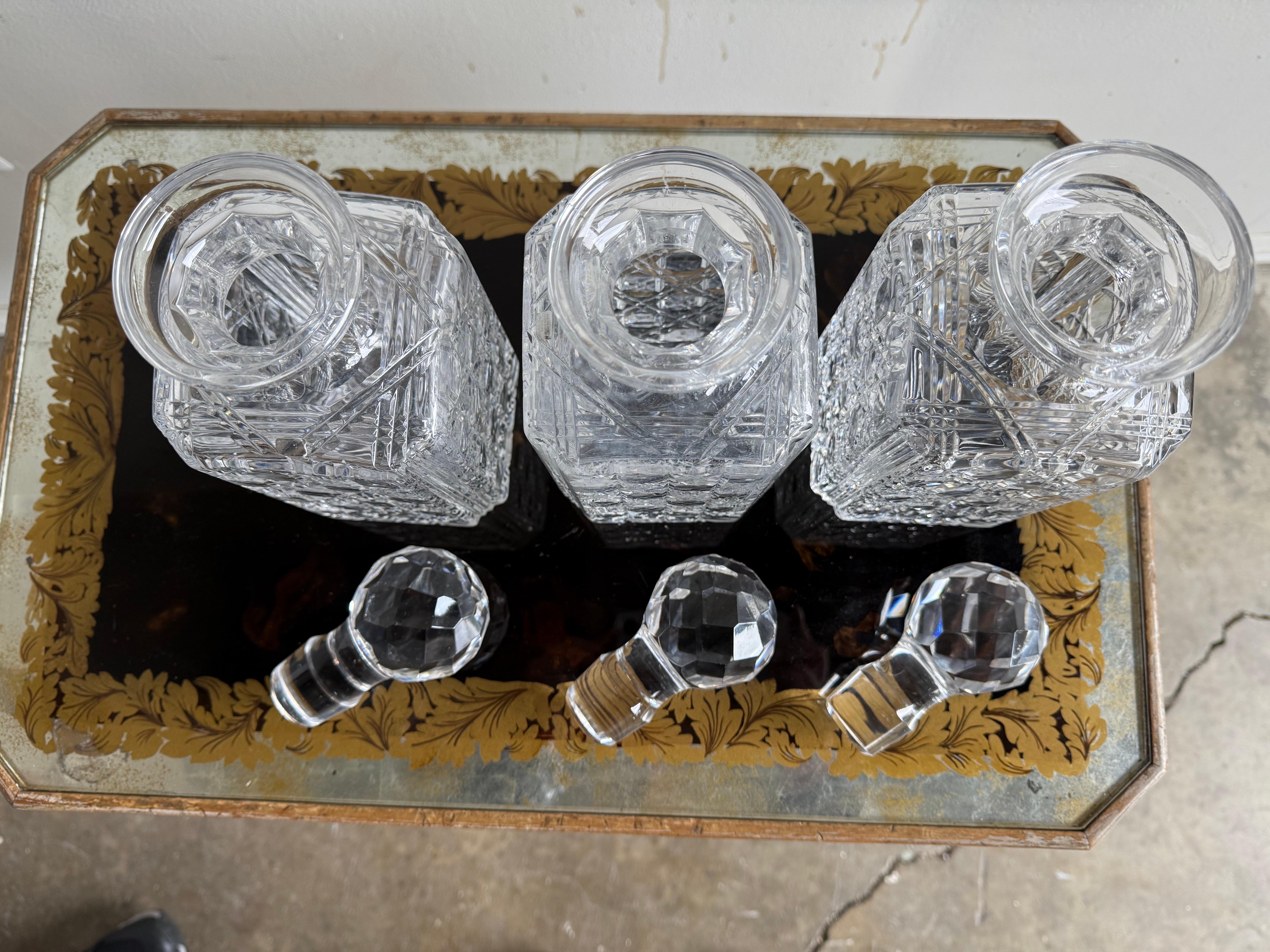 19th C. English Decanter Set For Sale 7