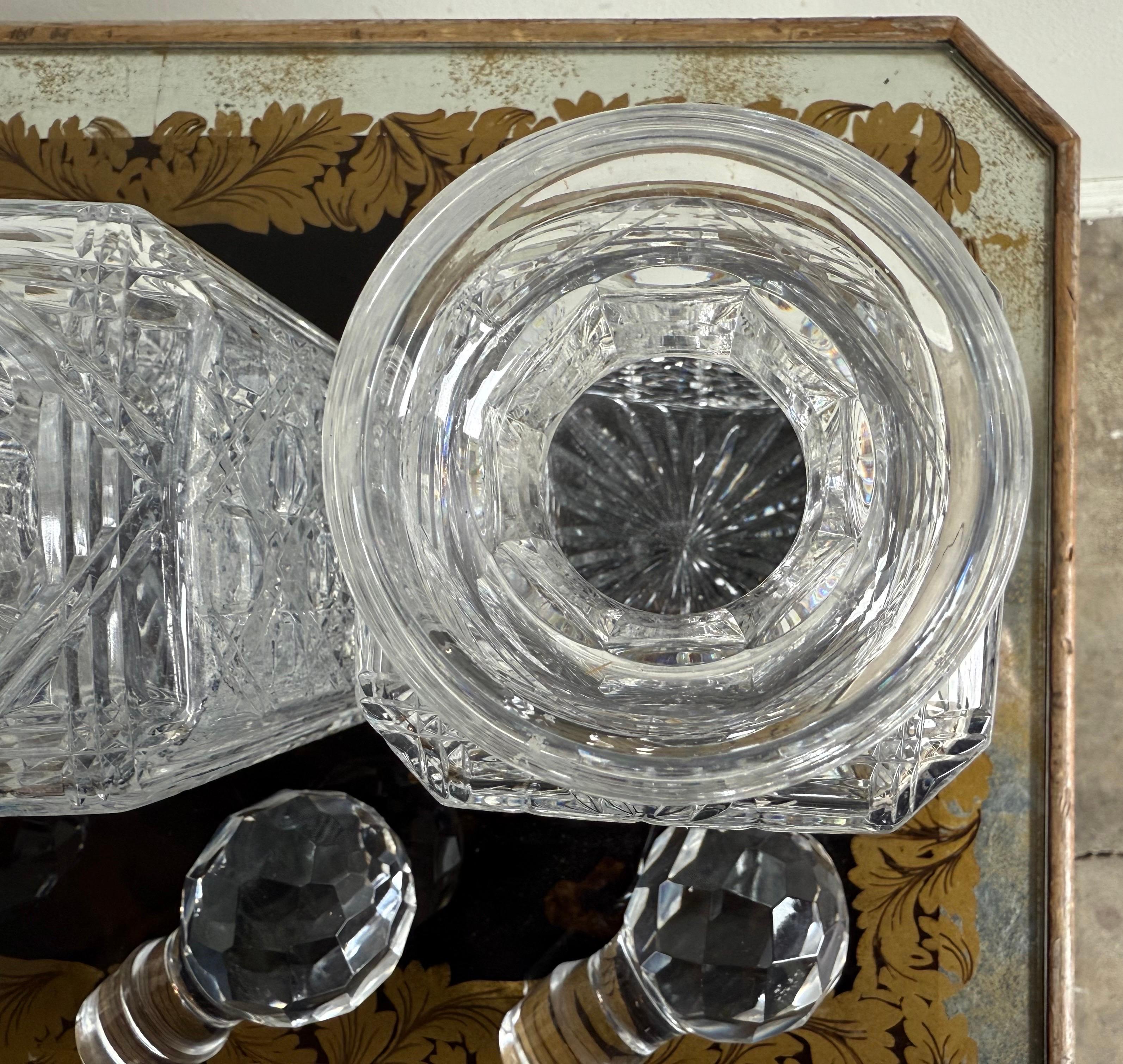 19th C. English Decanter Set For Sale 12